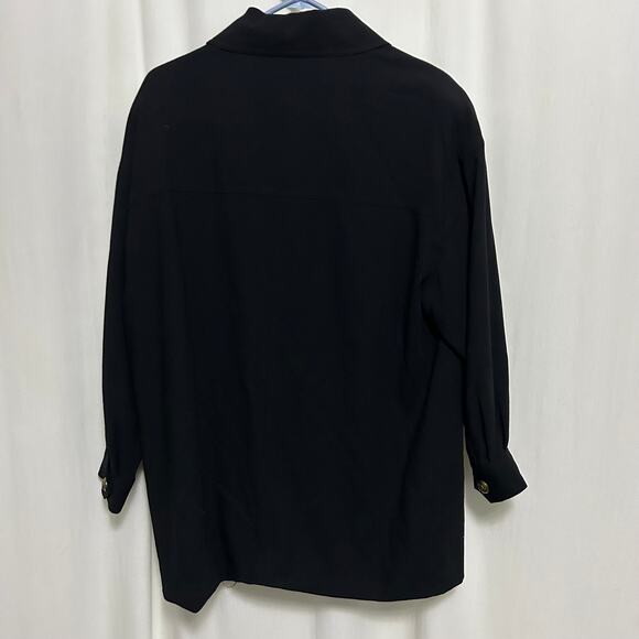 Vintage Classiques for Nordstrom 100% Wool Lightweight Jacket Lined Size Large - Picture 2 of 8